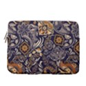 Paisley Texture, Floral Ornament Texture 15  Vertical Laptop Sleeve Case With Pocket View1
