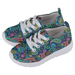 Patterns, Green Background, Texture Kids  Lightweight Sports Shoes by nateshop