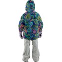 Patterns, Green Background, Texture Women s Zip Ski and Snowboard Waterproof Breathable Jacket View4