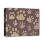 Paws Patterns, Creative, Footprints Patterns Deluxe Canvas 14  x 11  (Stretched)