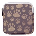Paws Patterns, Creative, Footprints Patterns Mini Square Pouch