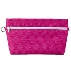 Pink Pattern, Abstract, Background, Bright, Desenho Handbag Organizer