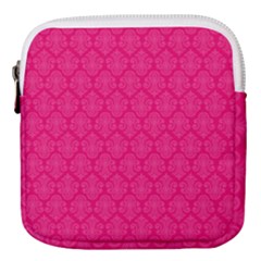 Pink Pattern, Abstract, Background, Bright, Desenho Mini Square Pouch by nateshop