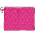 Pink Pattern, Abstract, Background, Bright, Desenho Canvas Cosmetic Bag (XXL) View1