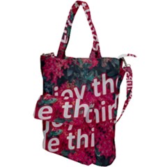 Indulge In Life s Small Pleasures  Shoulder Tote Bag by dflcprintsclothing