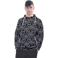 Noir Nouveau Chic Pattern Men s Pullover Hoodie by dflcprintsclothing