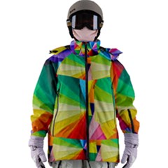 Bring Colors To Your Day Women s Zip Ski And Snowboard Waterproof Breathable Jacket