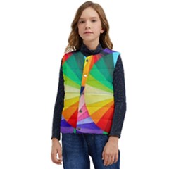 Bring Colors To Your Day Kid s Button Up Puffer Vest	 by elizah032470