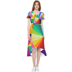 Bring Colors To Your Day High Low Boho Dress by elizah032470