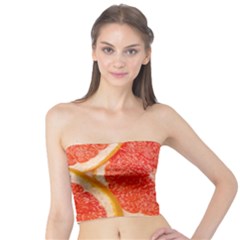 Grapefruit-fruit-background-food Tube Top by Maspions