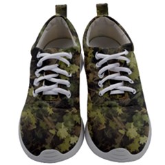 Green Camouflage Military Army Pattern Mens Athletic Shoes