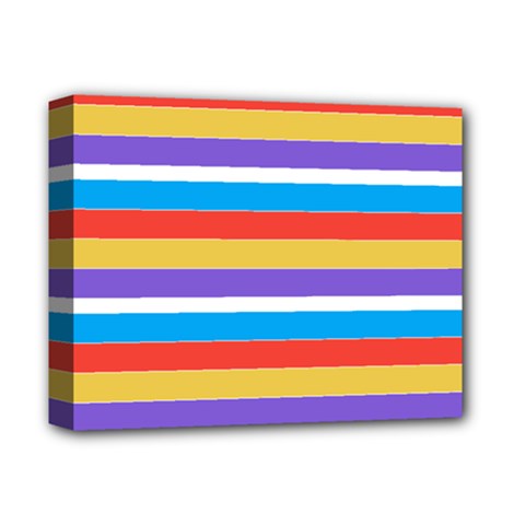 Stripes Pattern Design Lines Deluxe Canvas 14  X 11  (stretched)