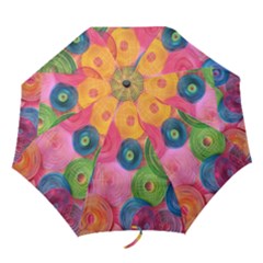 Colorful Abstract Patterns Folding Umbrellas by Maspions