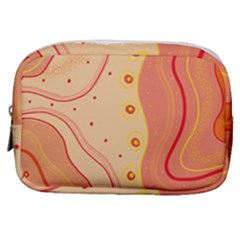 Lines Abstract Colourful Design Make Up Pouch (small)