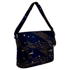 Starsstar Glitter Buckle Messenger Bag