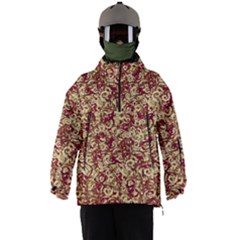 Apple Leftovers Collage Random Pattern Men s Ski And Snowboard Waterproof Breathable Jacket by dflcprintsclothing
