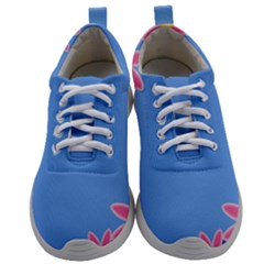 Flowers Space Frame Ornament Mens Athletic Shoes