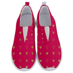 Illustrations Heart Pattern Design No Lace Lightweight Shoes