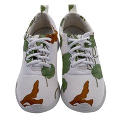 Nasturtium Flower Plant Leaves Women Athletic Shoes