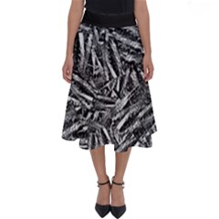 Monochrome Mirage Perfect Length Midi Skirt