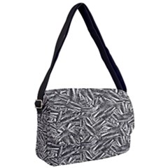 Monochrome Mirage Courier Bag by dflcprintsclothing