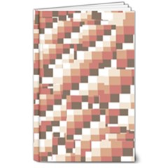 Chromaticmosaic Print Pattern 8  X 10  Hardcover Notebook by dflcprintsclothing