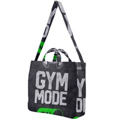 Gym Mode Square Shoulder Tote Bag by Store67