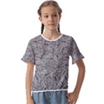 IntricaShine Kids  Cuff Sleeve Scrunch Bottom T-Shirt
