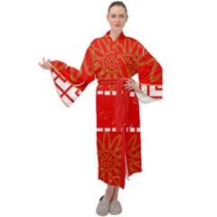 5001p Ericksays Maxi Velvet Kimono by tratney