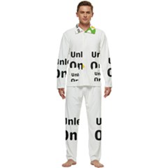 Sacral Chakra s Mantra 1 Men s Long Sleeve Velvet Pocket Pajamas Set by artameybodi