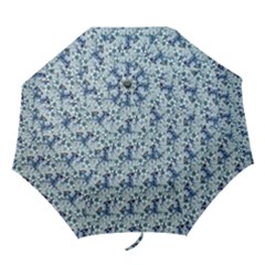 Blue Roses Folding Umbrellas