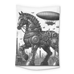 Steampunk Horse  Small Tapestry by CKArtCreations