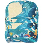 Waves Wave Ocean Sea Abstract Whimsical Full Print Backpack