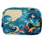 Waves Wave Ocean Sea Abstract Whimsical Make Up Pouch (Small)
