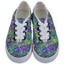Sktechy Style Guitar Drawing Motif Colorful Random Pattern Wb Kids  Classic Low Top Sneakers View1
