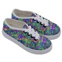 Sktechy Style Guitar Drawing Motif Colorful Random Pattern Wb Kids  Classic Low Top Sneakers View3