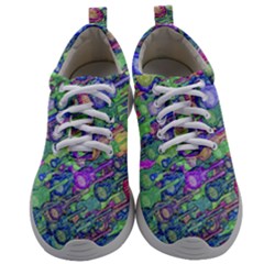 Sktechy Style Guitar Drawing Motif Colorful Random Pattern Wb Mens Athletic Shoes by dflcprintsclothing