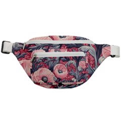 Vintage Floral Poppies Fanny Pack