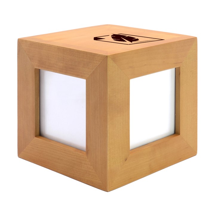 Top Secret Wood Photo Frame Cube
