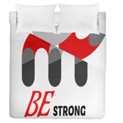 Be Strong Duvet Cover Double Side (queen Size)