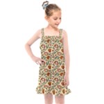 Floral Design Kids  Overall Dress