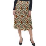 Floral Design Classic Velour Midi Skirt 