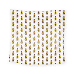 Teddy Pattern Square Tapestry (small) by designsbymallika