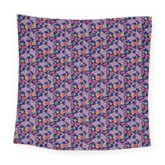 Trippy Cool Pattern Square Tapestry (large)