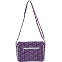 Trippy Cool Pattern Shoulder Bag with Back Zipper View3