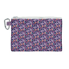 Trippy Cool Pattern Canvas Cosmetic Bag (large)