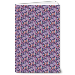 Trippy Cool Pattern 8  X 10  Softcover Notebook