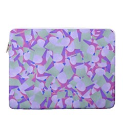 Kaleidoscope Dreams 15  Vertical Laptop Sleeve Case With Pocket by dflcprintsclothing
