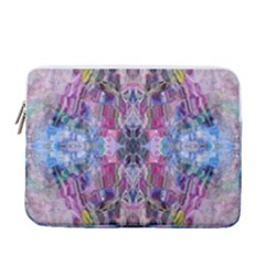 Abstract Kaleidoscope 13  Vertical Laptop Sleeve Case With Pocket