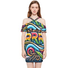 Aae24150-0412-4269-b61e-3879f8d676ed Shoulder Frill Bodycon Summer Dress